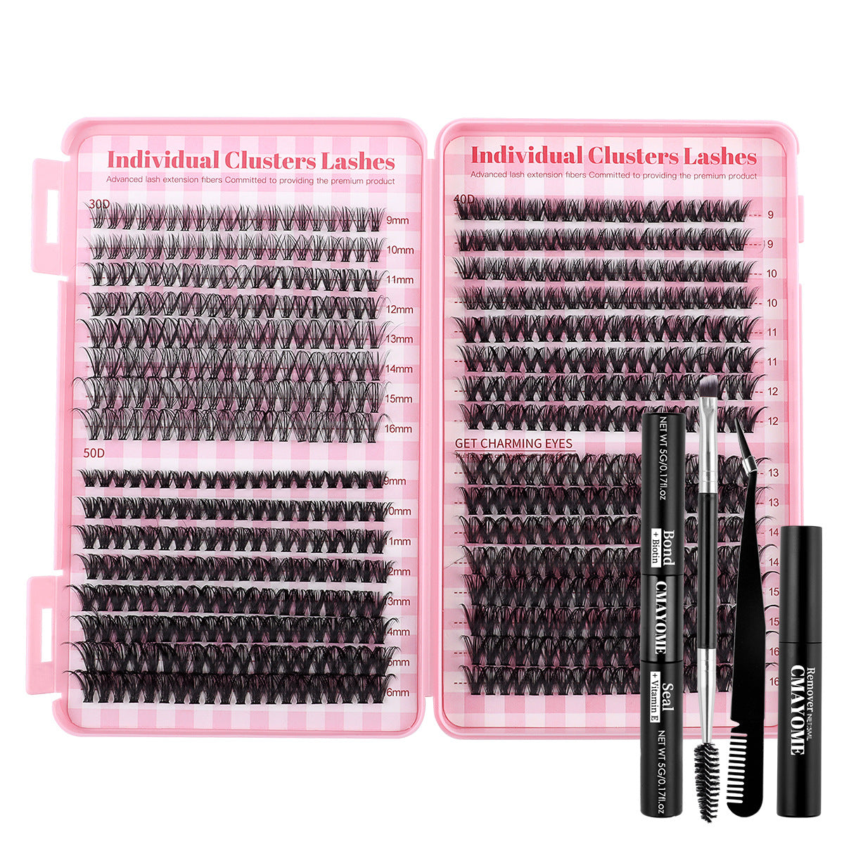 DIY Cluster Lashes - Bulk 640 Pcs Set