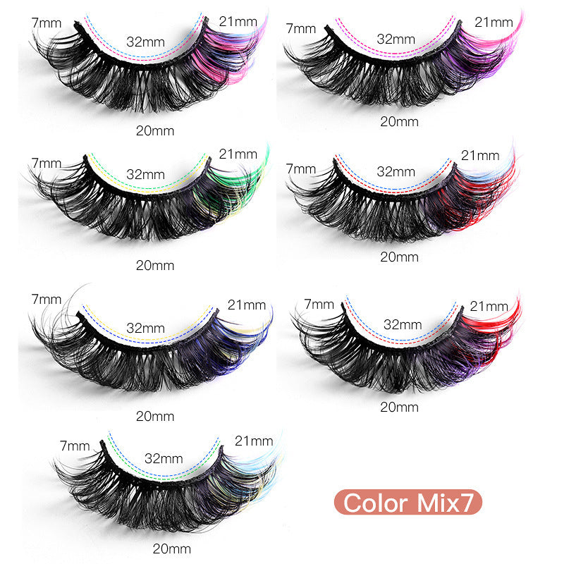 Colormink Lashes - 7-Pack