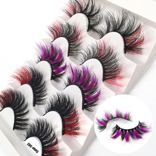 Color Volume & Length Faux Mink Lashes