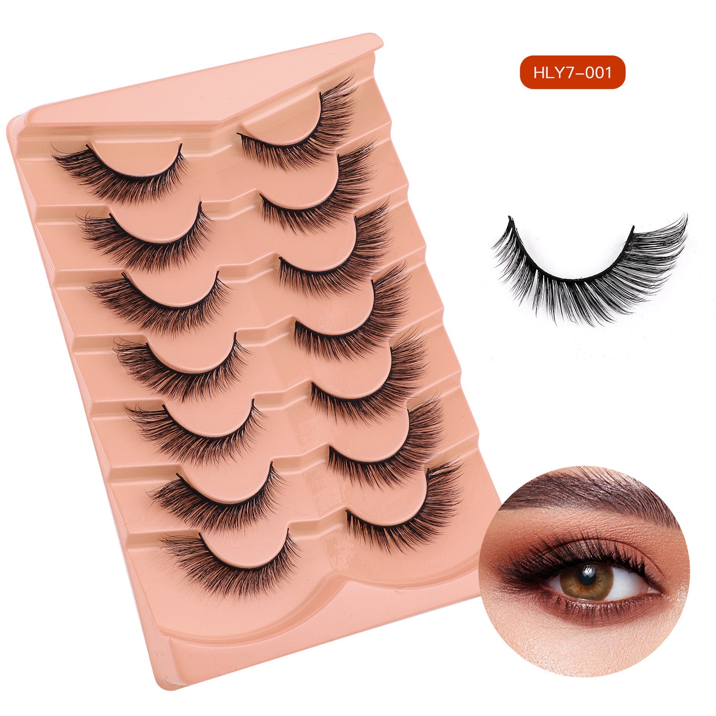 Fox Lengthening Lashes - 7-Pair Set
