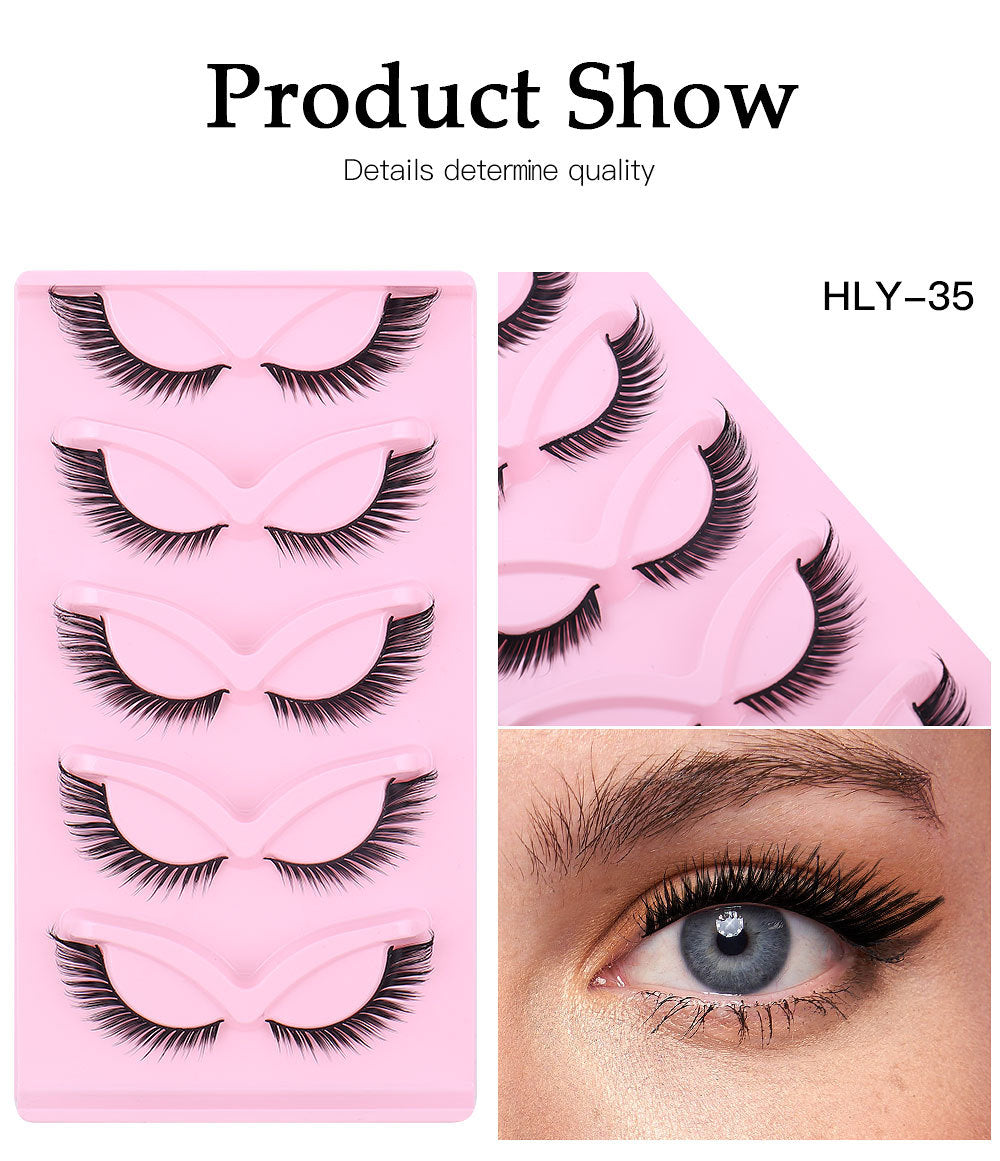 3D Fiber Simulation Eyelashes