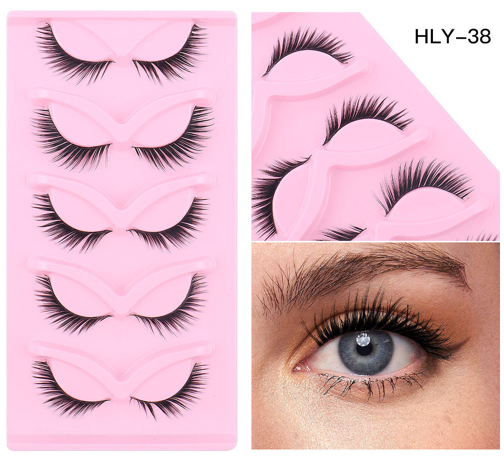 3D Fiber Simulation Eyelashes
