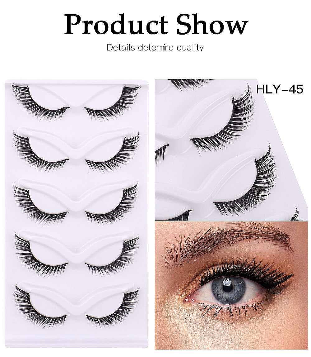 3D Angled Lashes 5 Pairs