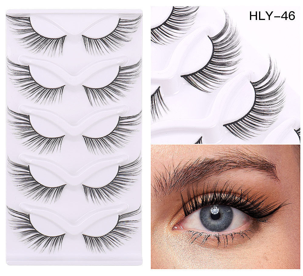 3D Angled Lashes 5 Pairs