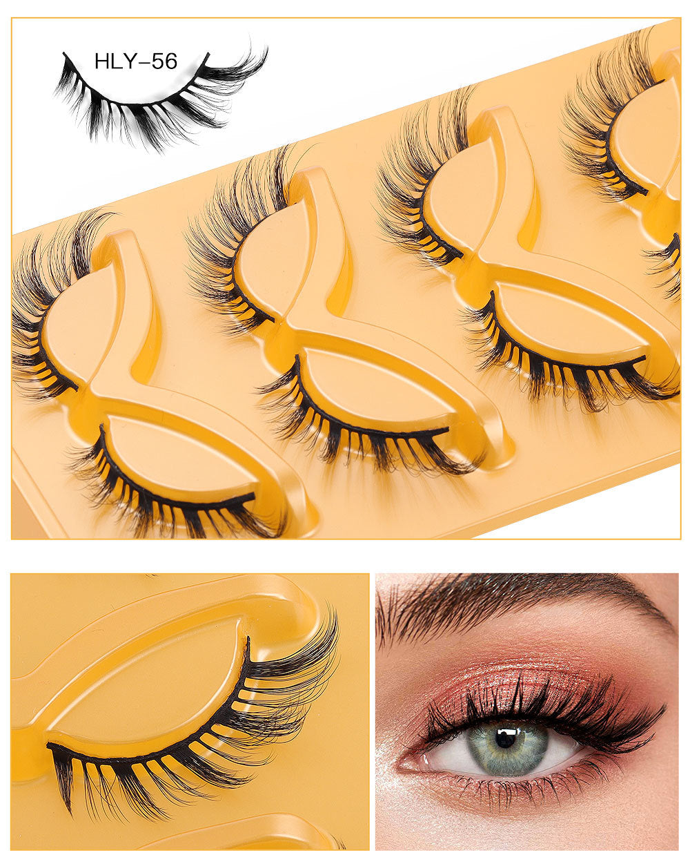 3D Stacked Effect Lashes