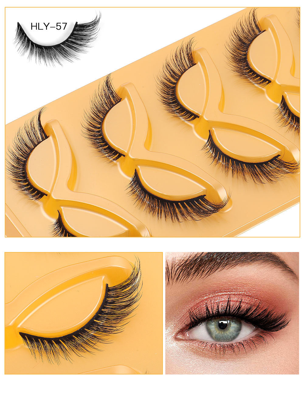 3D Stacked Effect Lashes