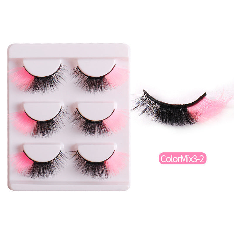 8D Mink Lashes - Fluffy & Colorful