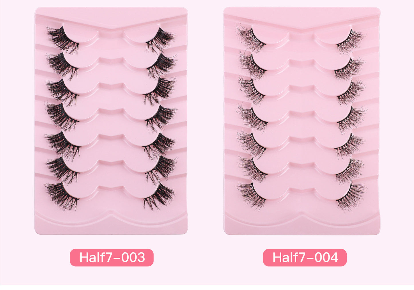 Half Lash Fox Eye Set