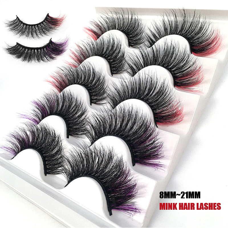 Color Volume & Length Faux Mink Lashes