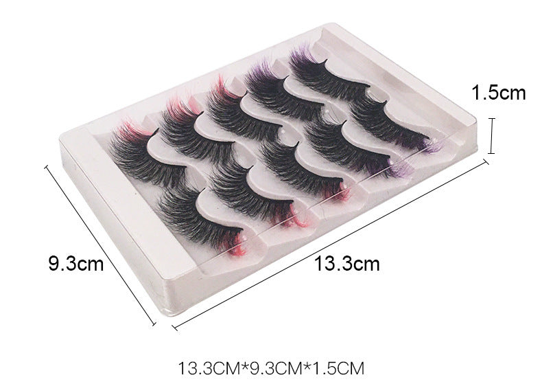 Color Volume & Length Faux Mink Lashes