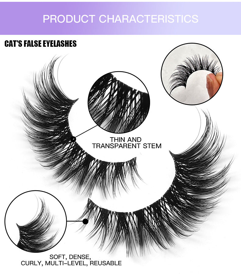 Trans-Fox Lashes - 7-Pack