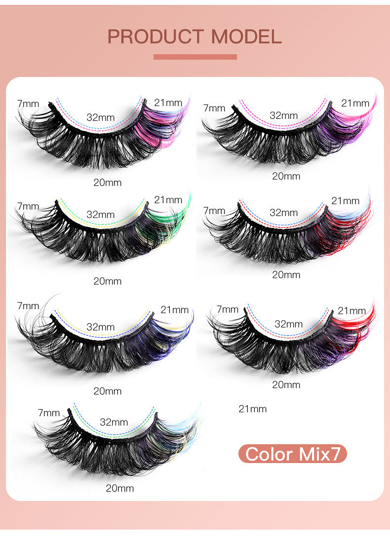 Colormink Lashes - 7-Pack