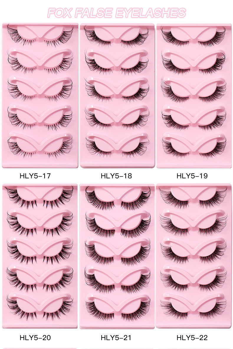 Trans-Fox Lashes - 5-Pack