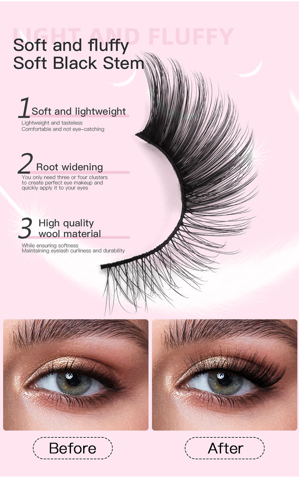 Everyday Fox Lashes - 5 Pairs