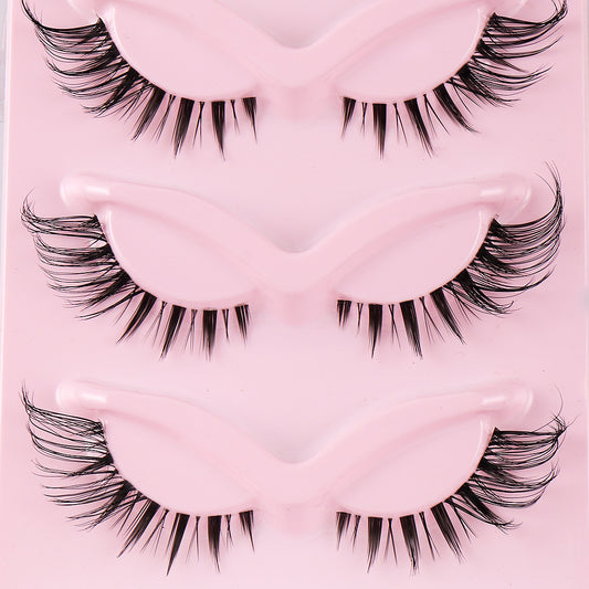 Invisible Band Lashes - 5-Pair Set