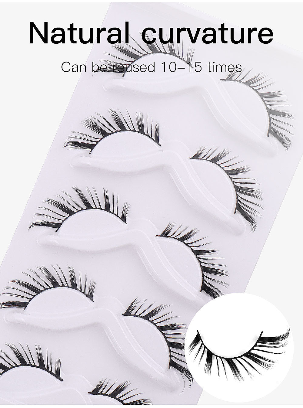3D Angled Lashes 5 Pairs