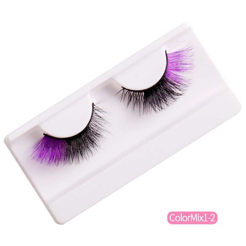8D Mink Lashes - Fluffy & Colorful