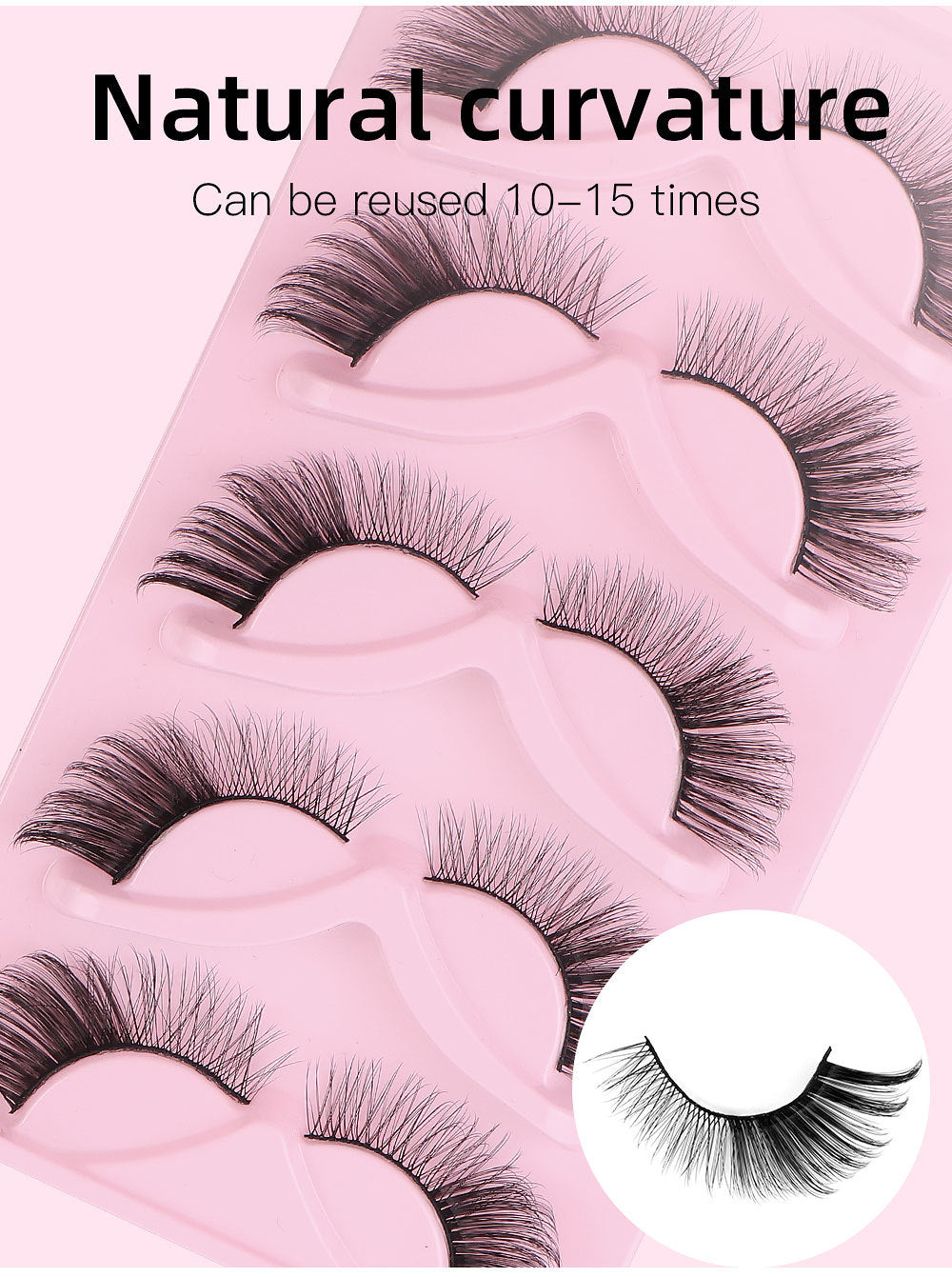 Everyday Fox Lashes - 5 Pairs
