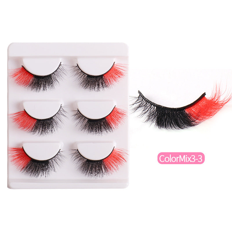 8D Mink Lashes - Fluffy & Colorful