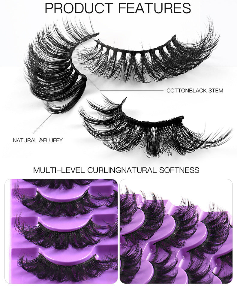 3D Faux Mink Lashes - 7-Pair