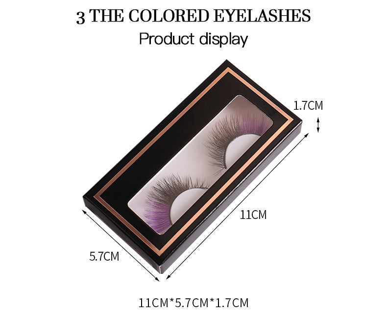 8D Mink Lashes - Fluffy & Colorful