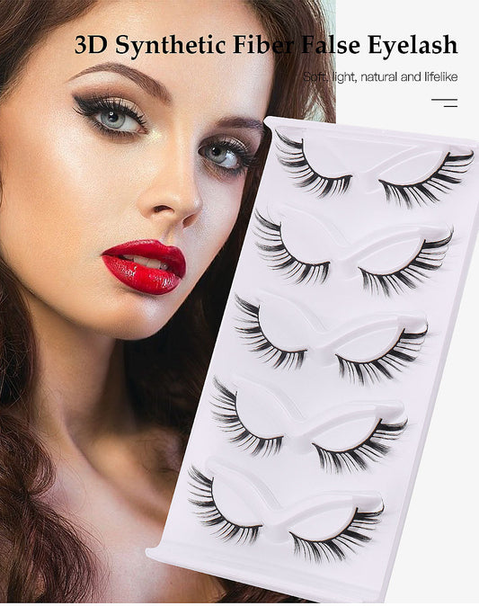 3D Angled Lashes 5 Pairs