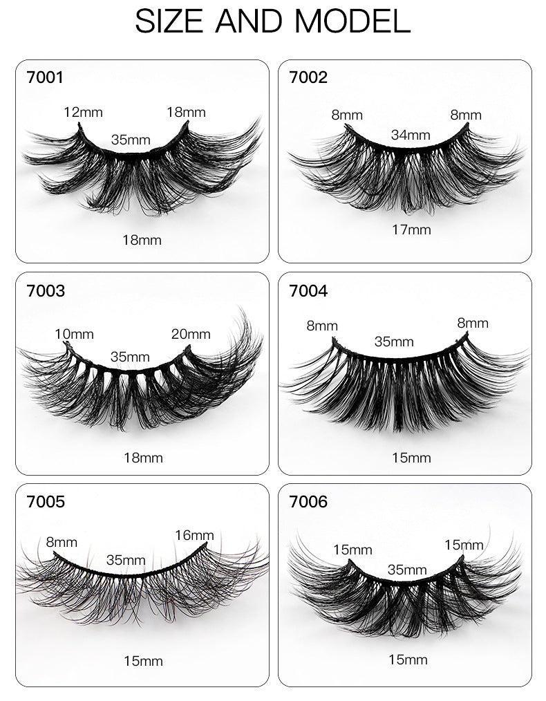 3D Faux Mink Lashes - 7-Pair