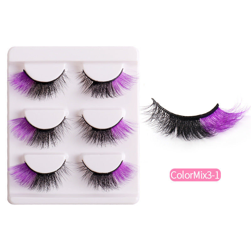 8D Mink Lashes - Fluffy & Colorful