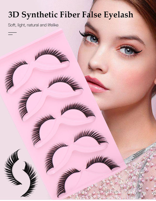 3D Fiber Simulation Eyelashes
