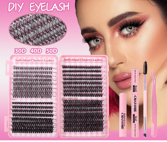 DIY Cluster Lashes - Bulk 640 Pcs Set