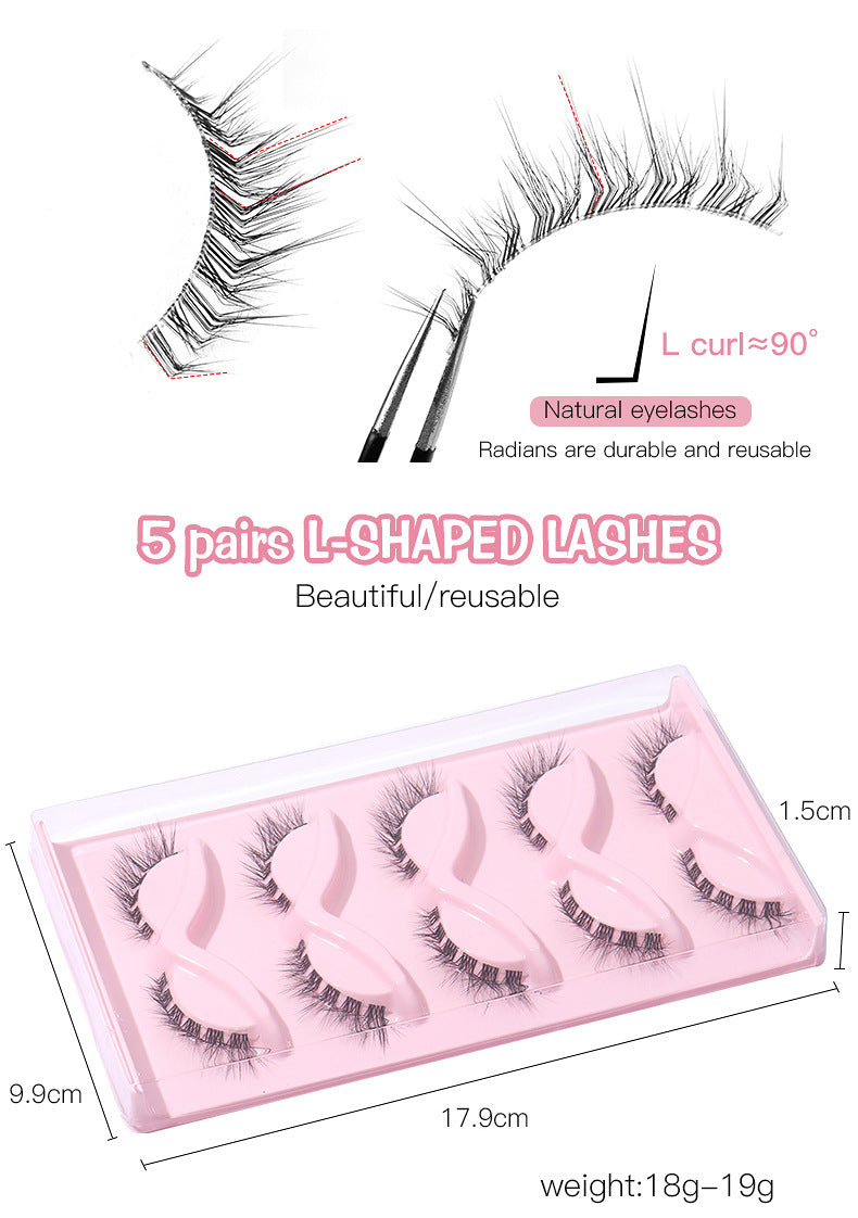 L-Fox Anime Lashes - 5-Pack