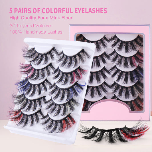 Colormink Lashes -5-Pack