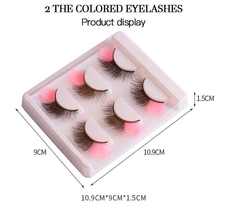 8D Mink Lashes - Fluffy & Colorful