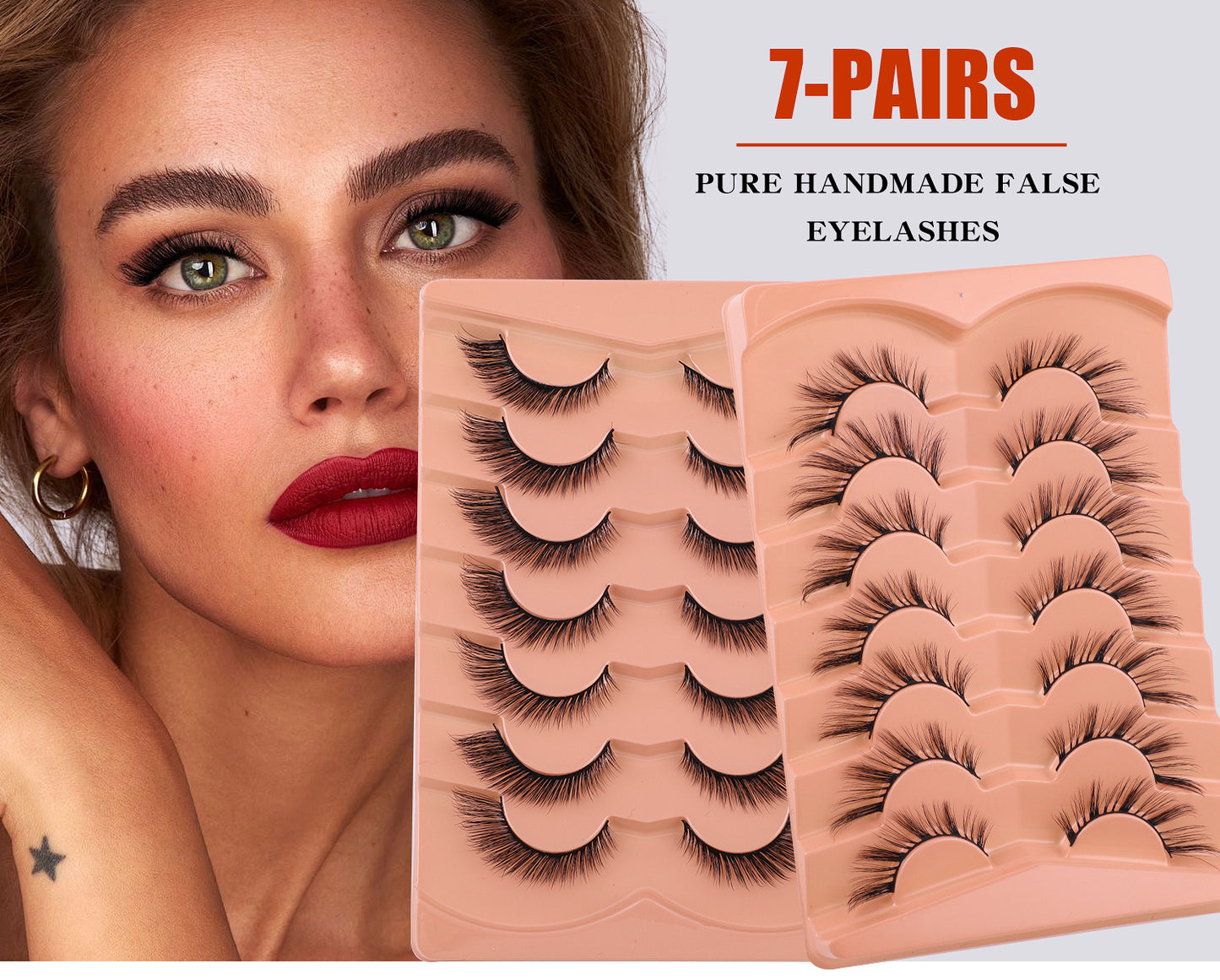 Fox Lengthening Lashes - 7-Pair Set