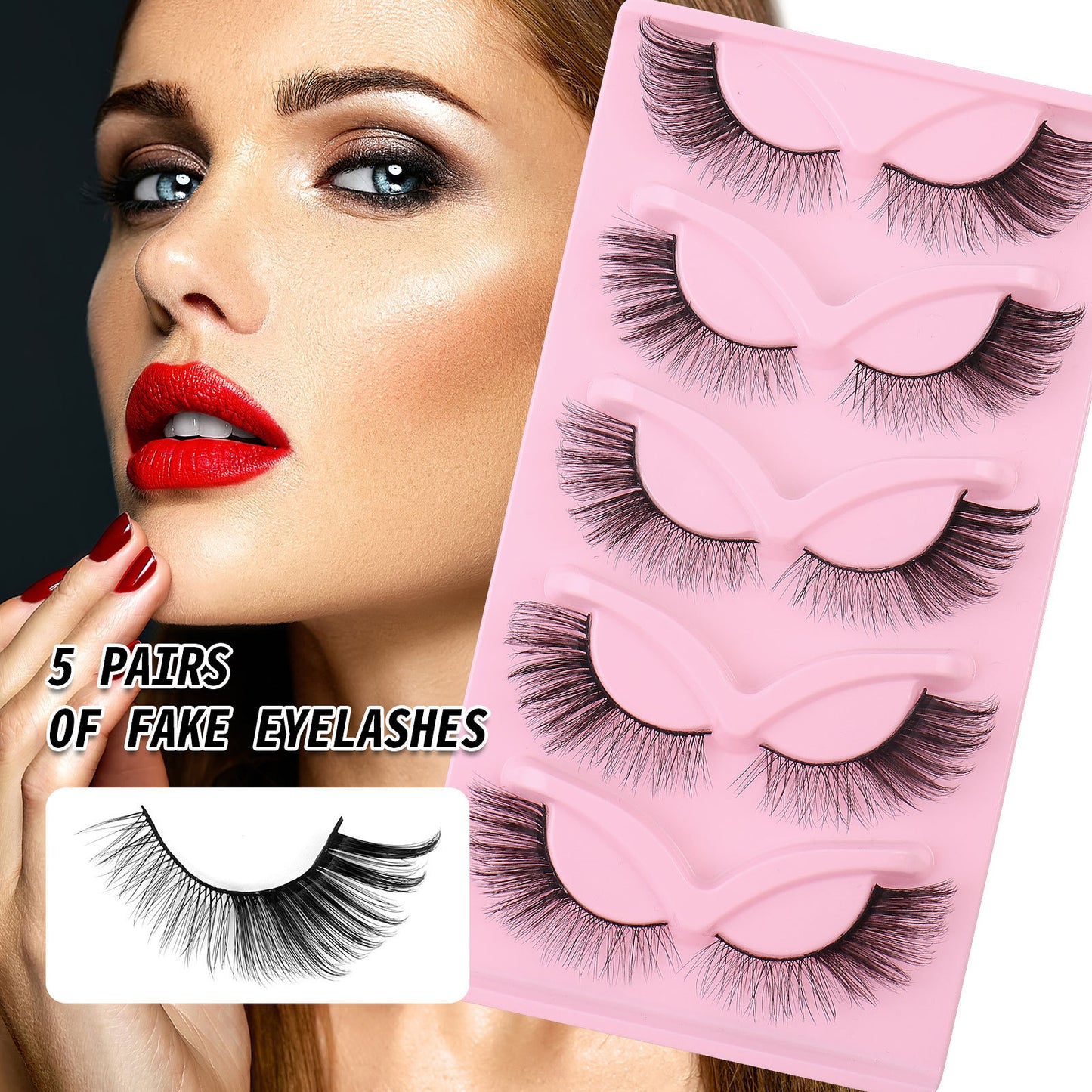 Everyday Fox Lashes - 5 Pairs