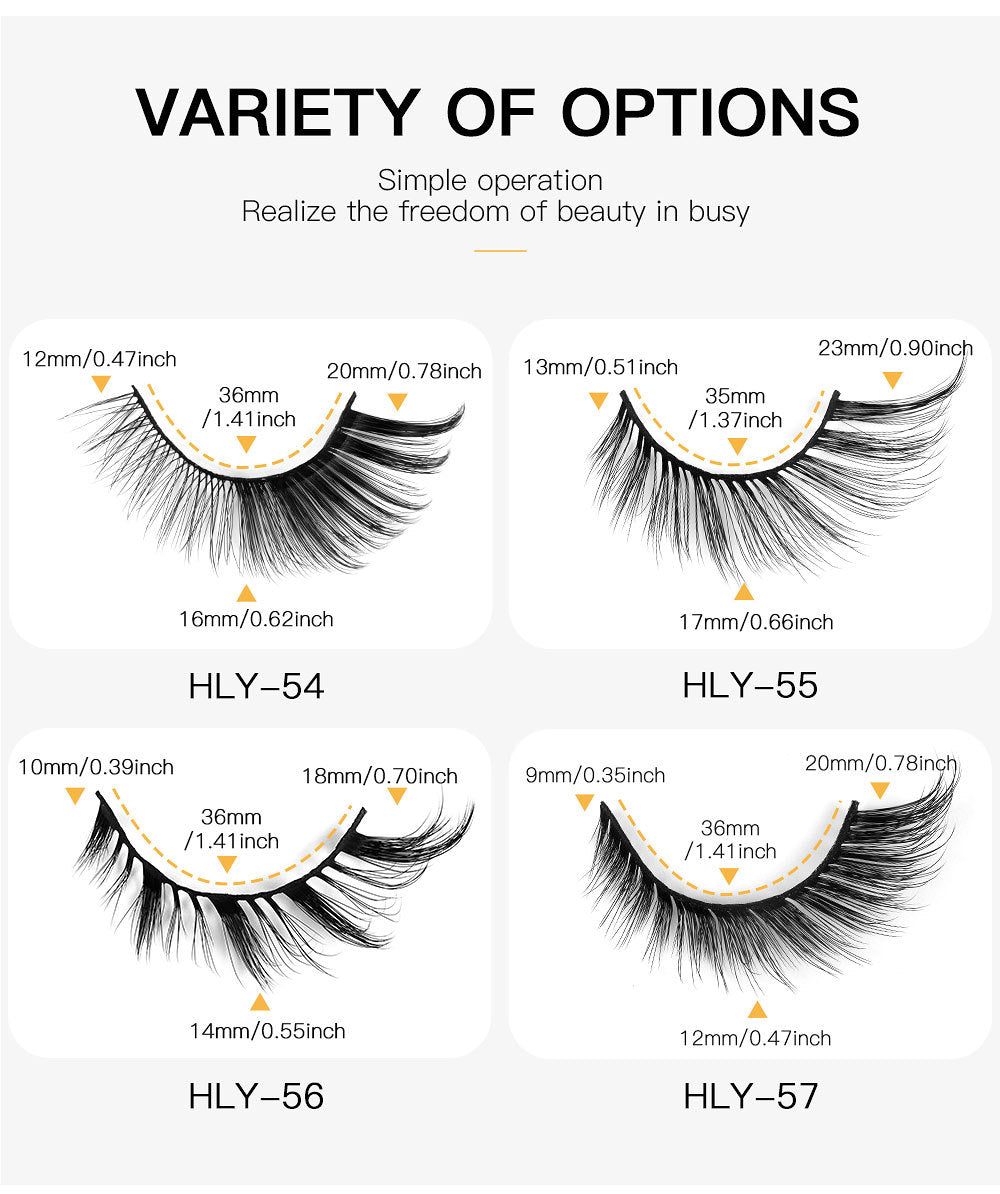 3D Stacked Effect Lashes