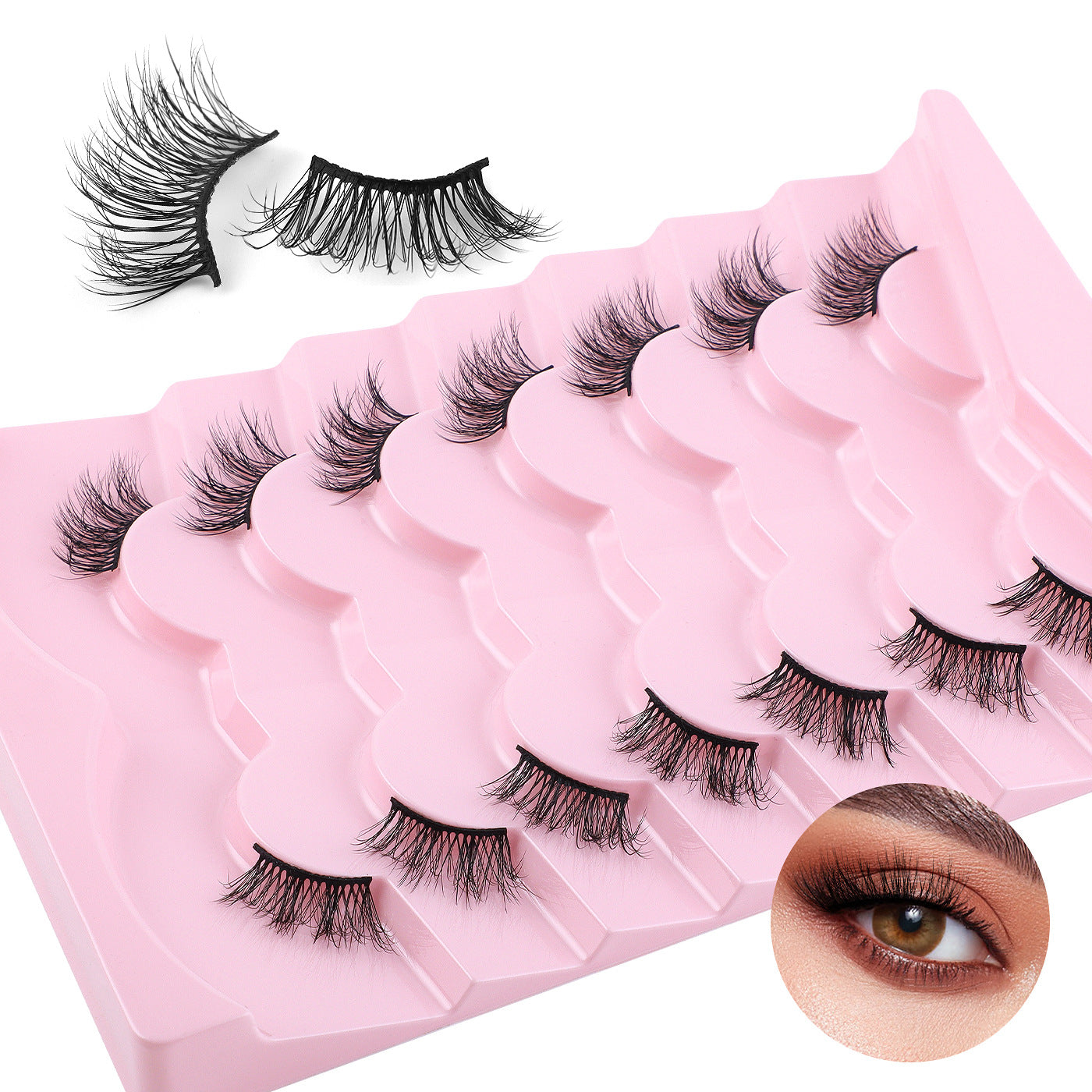Half Lash Fox Eye Set