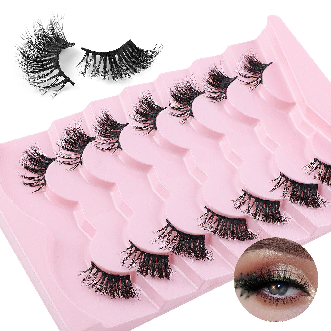 Half Lash Fox Eye Set