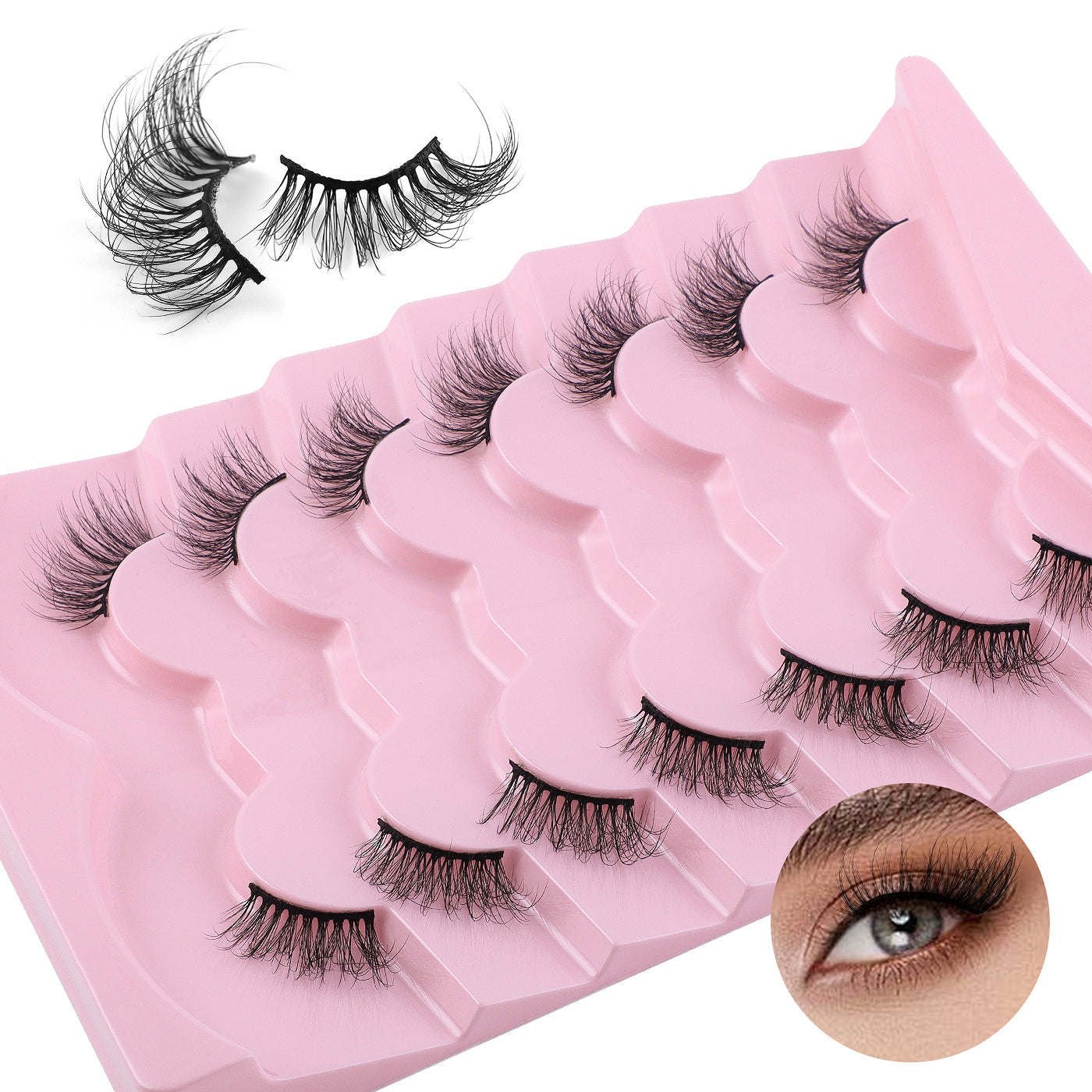 Half Lash Fox Eye Set