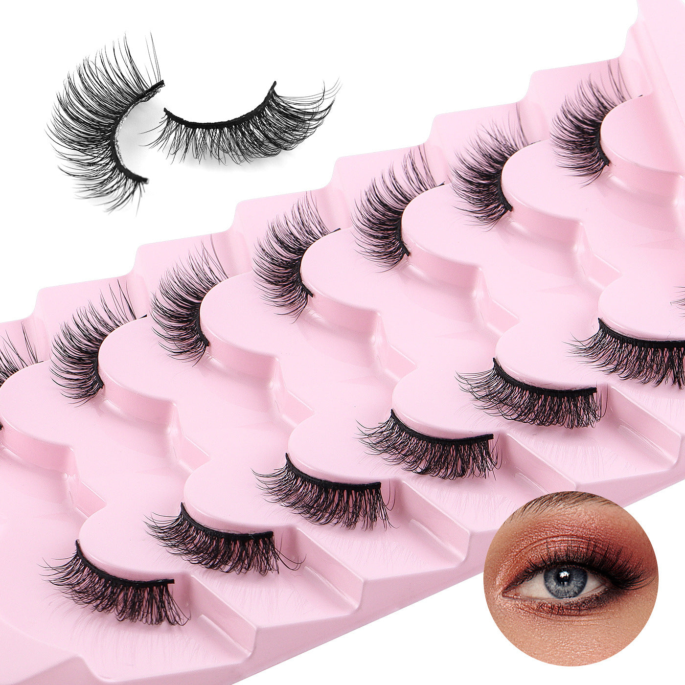 Half Lash Fox Eye Set