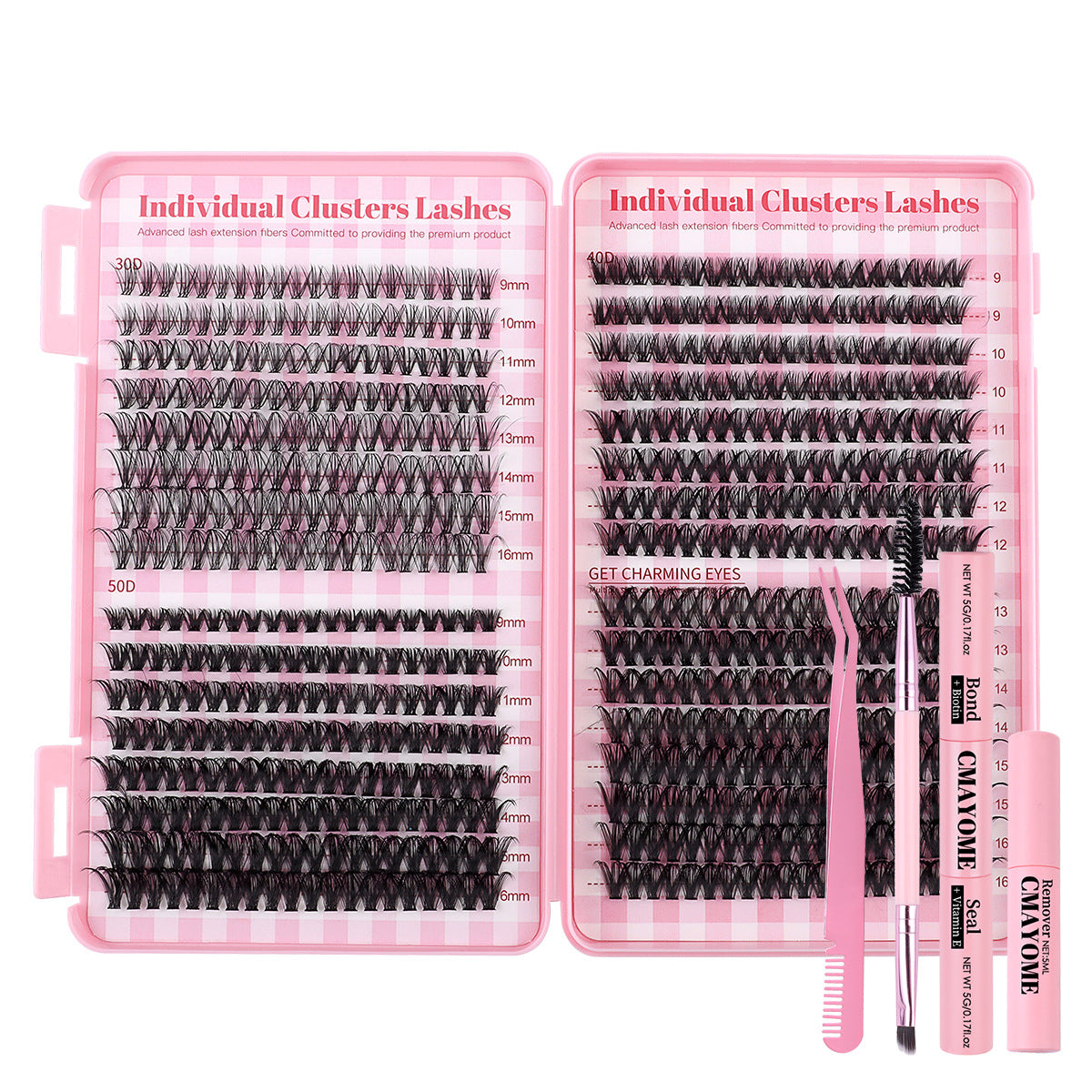 DIY Cluster Lashes - Bulk 640 Pcs Set